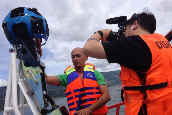 Kembangkan Trekker, Google Rekam Visual Danau Toba Sumatera Utara