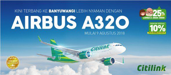 Resmi, Citilink Diizinkan Terbang Kuala Lumpur-Banyuwangi