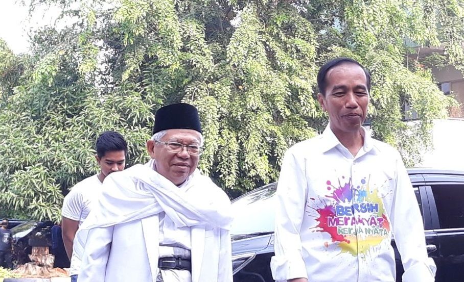 Saat Debat Capres Nanti, Jokowi-Ma'ruf Pakai Baju Apa Ya?