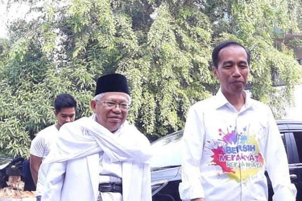 Survei Indostrategic: Mayoritas Masyarakat Puas Kinerja Jokowi-Ma'ruf