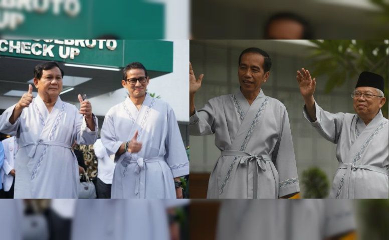 Ini Hasil Tes Kesehatan Kandidat Capres-Cawapres