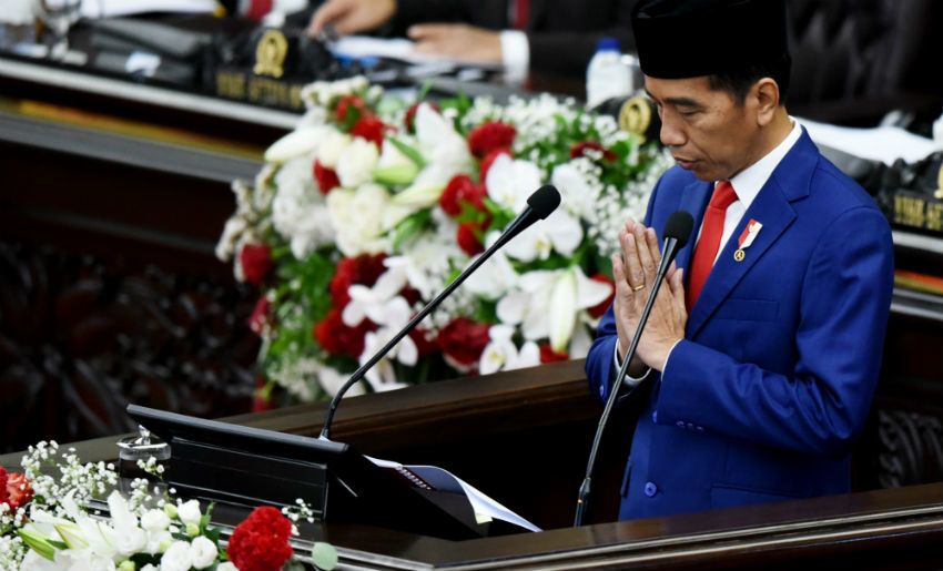 Pidato Lengkap Presiden Jokowi Di Sidang Mpr 2018