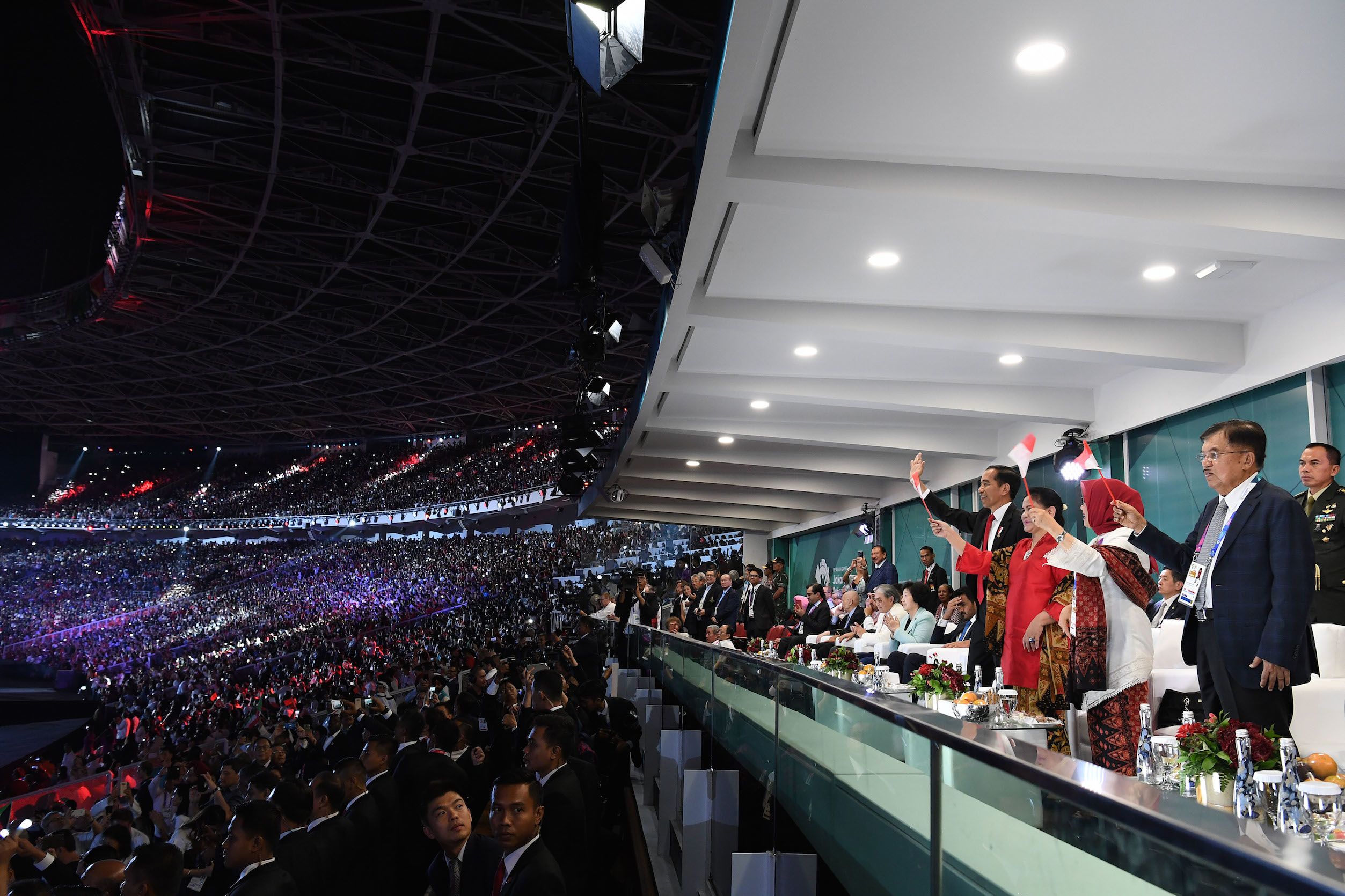 Buka Asian Games 2018, Presiden Jokowi Datang Naik Motor Besar!