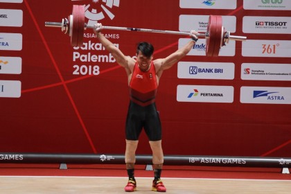 Lifter Deni Pesimistis Bisa Raih Medali dari Angkat Besi