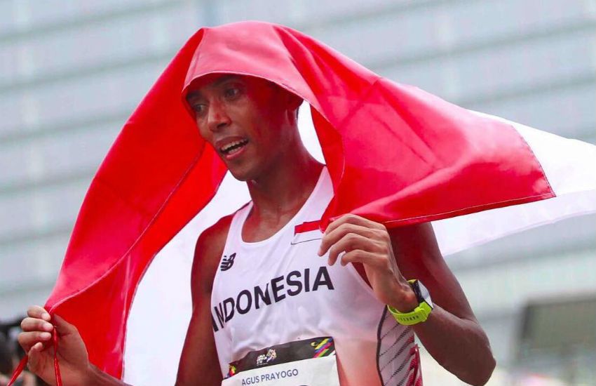 Berkonsep Hibrida, Agus Prayogo Perkasa di Borobudur Marathon 2021