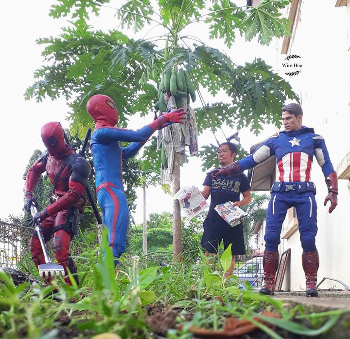 Image result for kerja bakti marvel