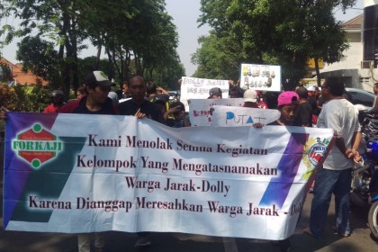 Anshor NU Endus Oknum yang Ingin Buka Kembali Lokalisasi Dolly