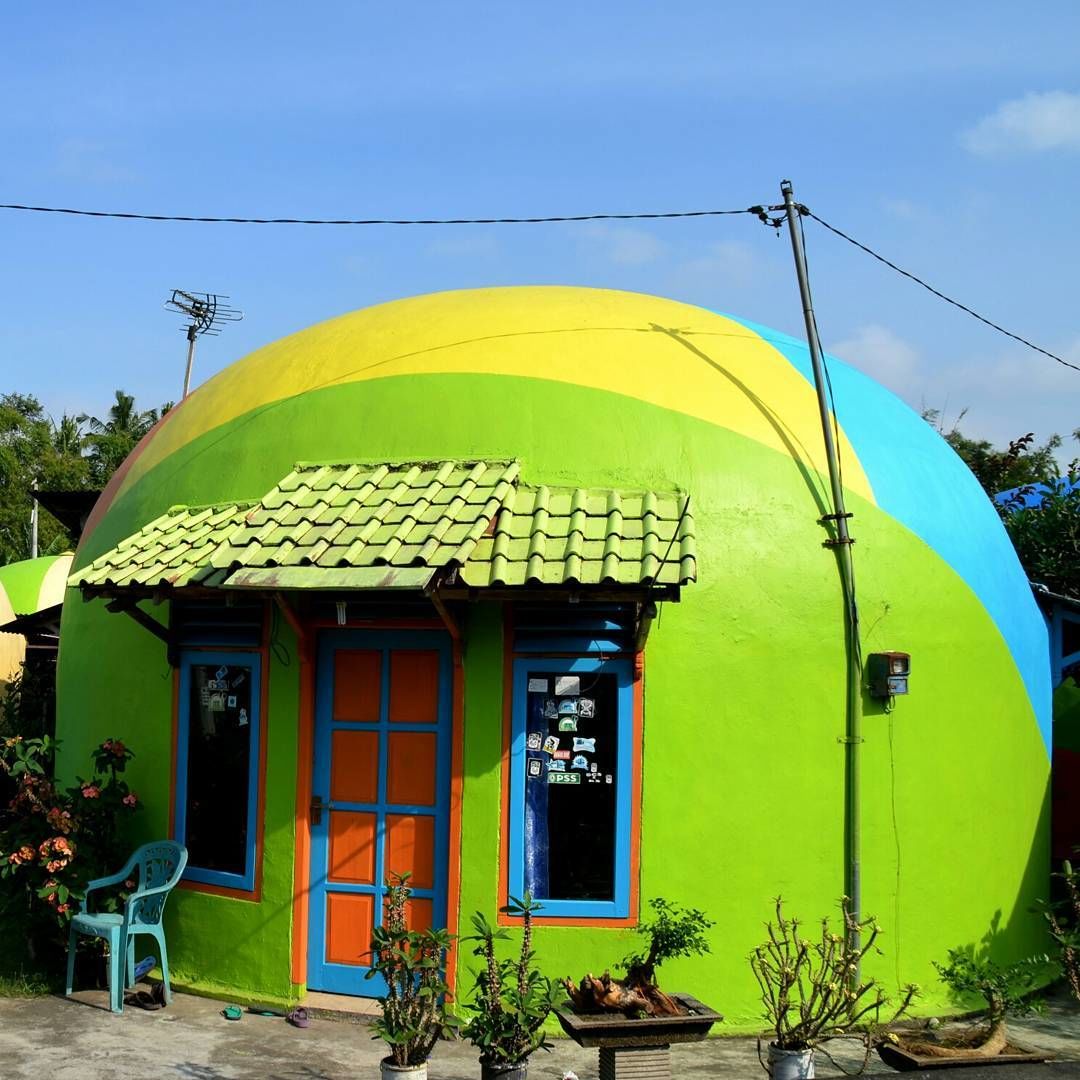 10 Potret Cantik Rumah Teletubbies Di Yogyakarta