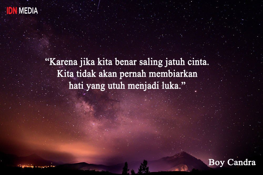 8 Quotes Romantis Boy Candra