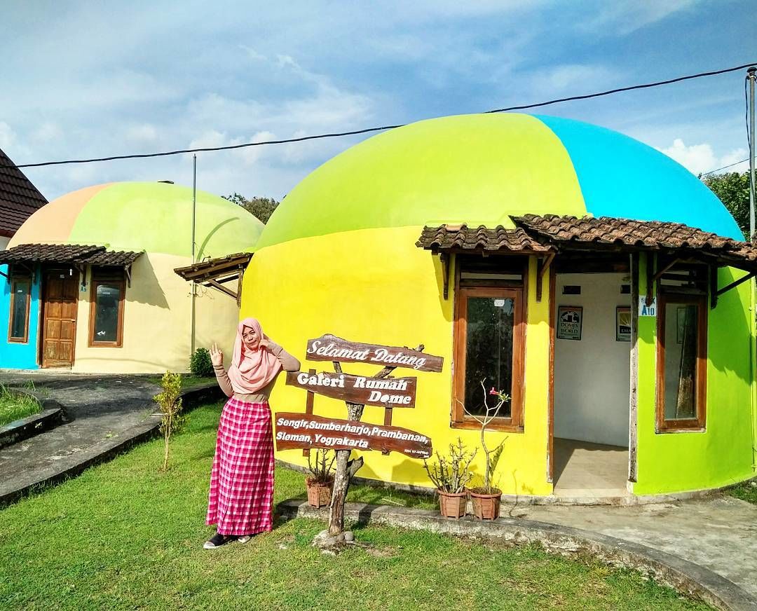 10 Potret Warna Warni Rumah Teletubbies Di Yogyakarta