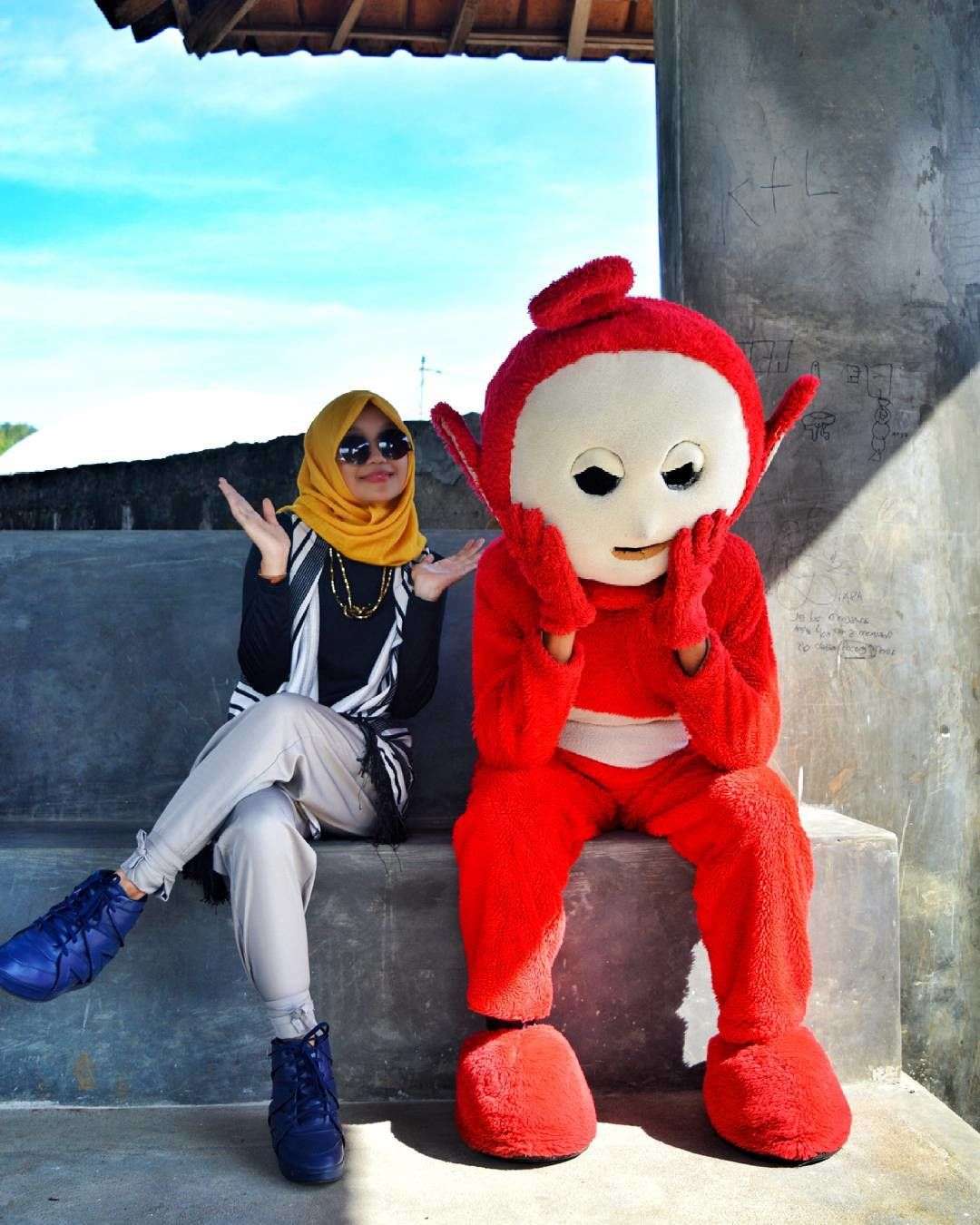 10 Potret Cantik RumahÂ Teletubbies di Yogyakarta, Instagramable Abis!