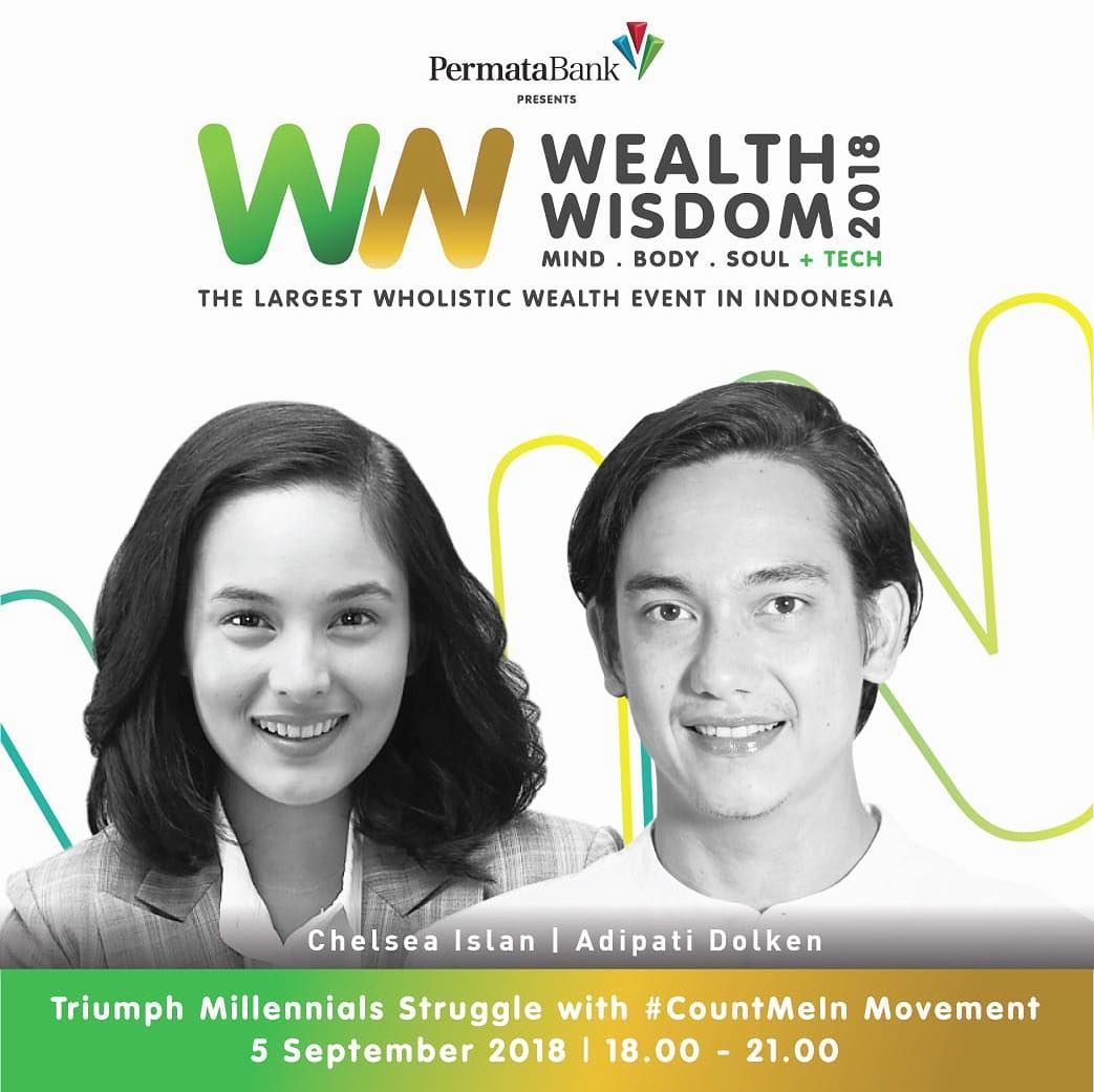 Yuk! Belajar Mengatur Keuangan Ala Chelsea Islan di Wealth Wisdom 2018