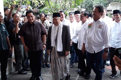 Ma'ruf Amin Masih Pimpin Rapat MUI, NasDem: Ya Bagus Dong!