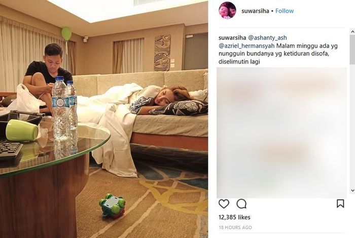Bisa Tidur di Manapun, 12 Potret Artis Terekam Kamera Sedang Terlelap