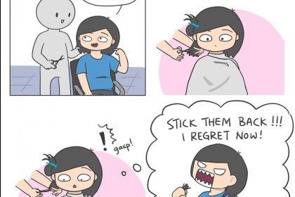 12 Ilustrasi Kocak Gambarkan Kehidupan Sehari-hari Seseorang, Pernah?
