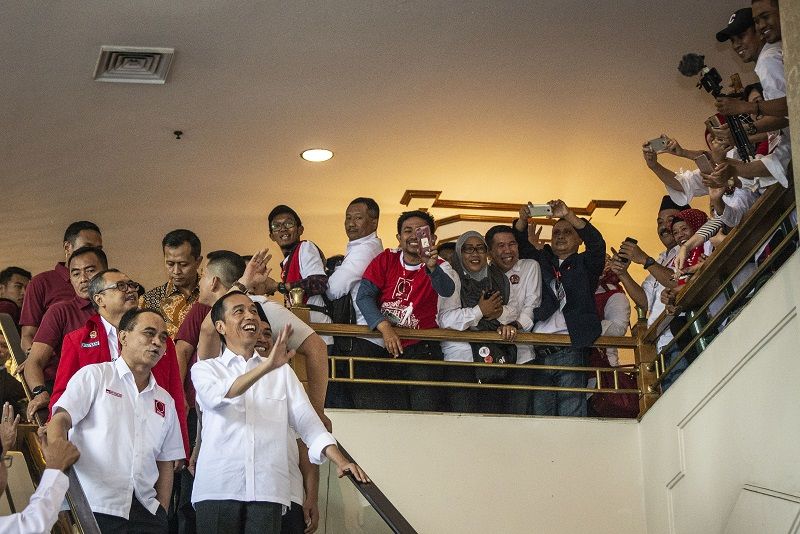 Puti dan Khofifah Bicarakan Strategi Menangkan Jokowi di Jatim