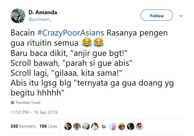 Giliran Crazy Poor Asian Curhat Lewat 13 Cuitan Kocak Ini Kamu Juga