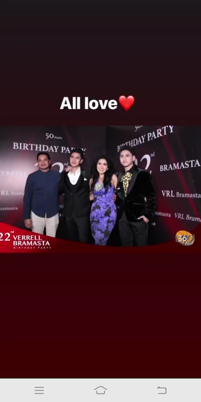 10 Potret Pesta Ulang Tahun Verrel Bramasta 10 Potret Pesta Ulang Tahun Verrel Bramasta