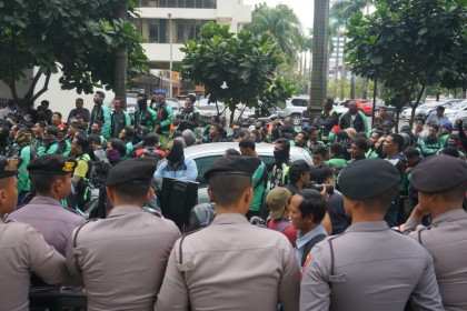 Demo Perusahaan, Driver Grab Meminta 3 Tuntutan Dipenuhi