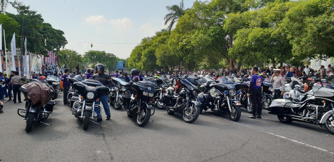 500 Pengendara Harley Siap Arungi Bali untuk Rekor MURI