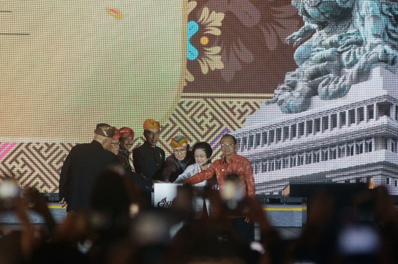 Resmikan Patung GWK, Jokowi: Mahakarya Bangsa Diakui Dunia