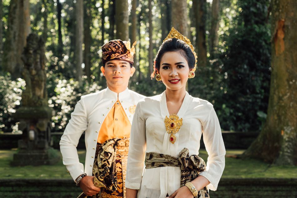 11 Baju  Pernikahan Adat  Bali 