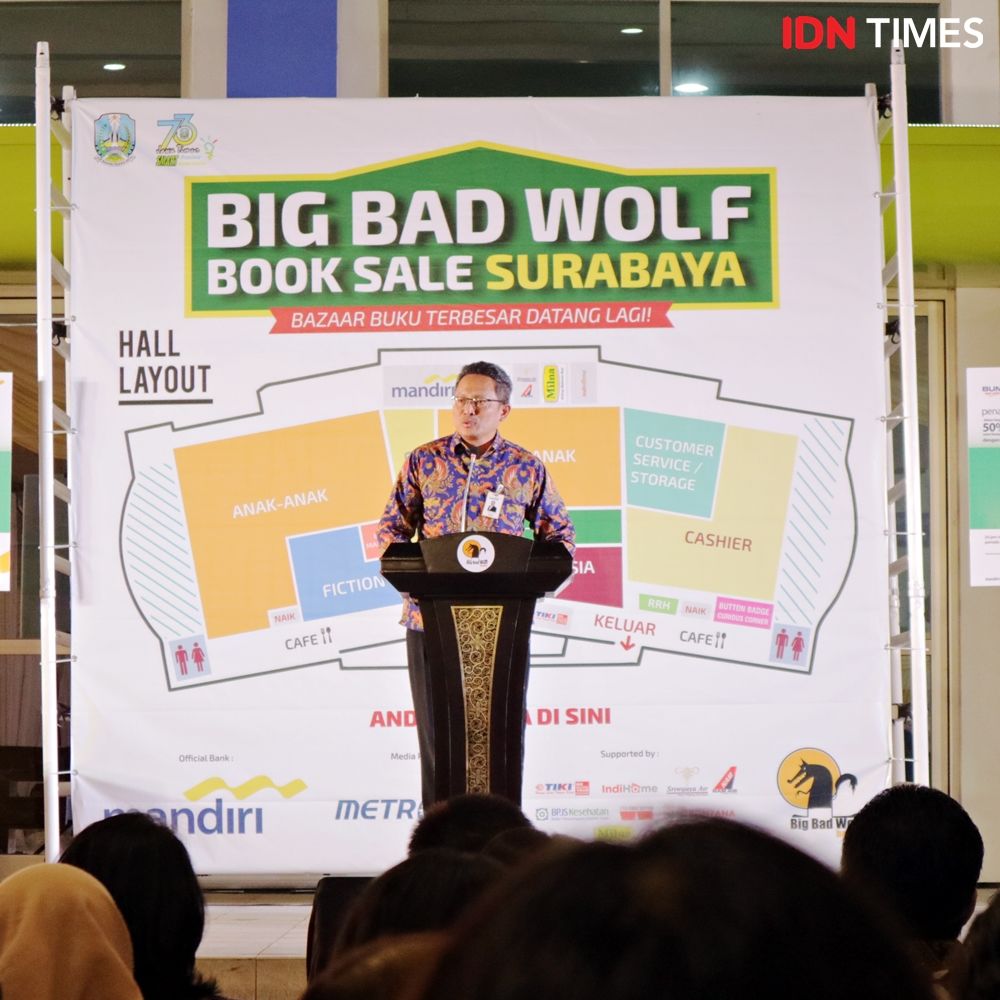 Pengunjung Habiskan Rp13 juta, Big Bad Wolf 2018 Pecahkan Rekor