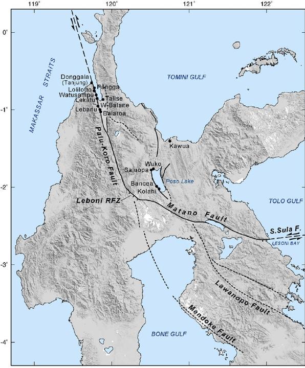 Salah Satu Penyebab Utama Gempa Donggala: Patahan Palu-Koro yang Aktif