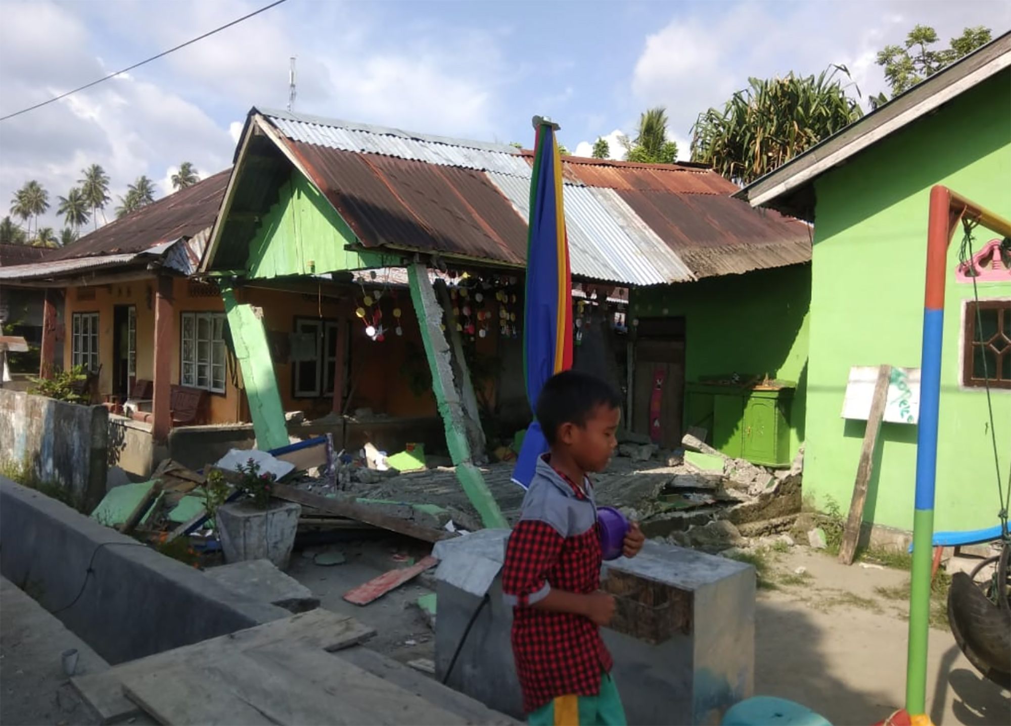 Gempa Situbondo, Bangunan Warga & Fasilitas Publik di Jembrana Rusak