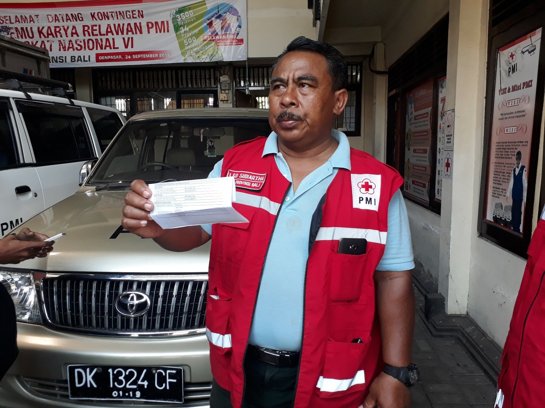 PMI Bali Siagakan 50 Relawan untuk Gempa dan Tsunami Palu