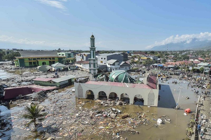 FOTO: Situasi Terkini Setelah Gempa Menggoyang Kota Palu dan Donggala