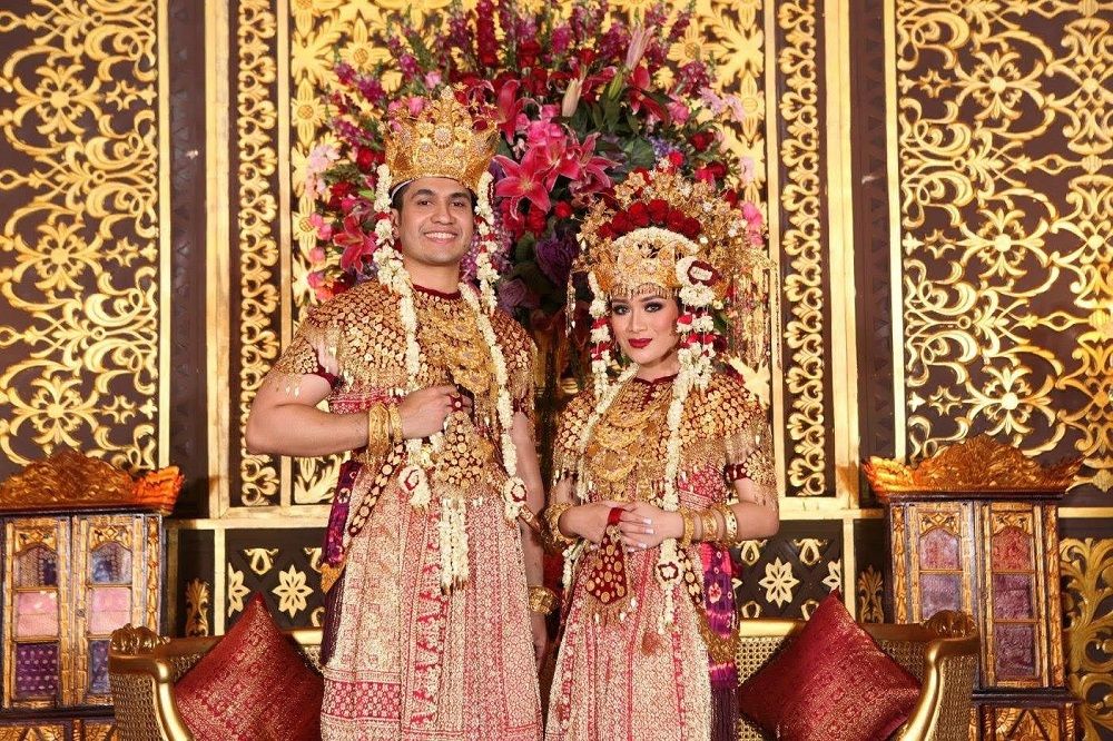 15 Inspirasi Baju Pernikahan  Adat Palembang