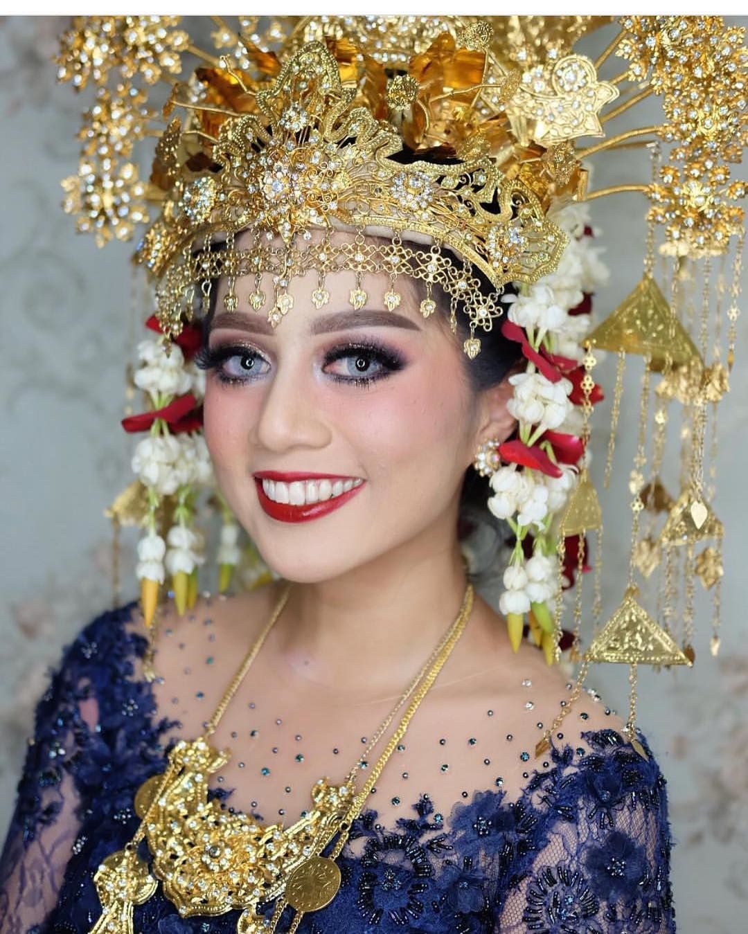 15 Inspirasi Baju Pernikahan Adat Palembang 