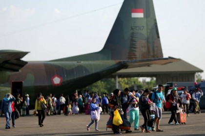 1,6 Ton Rendang Diangkut ke Sulteng Pakai Hercules