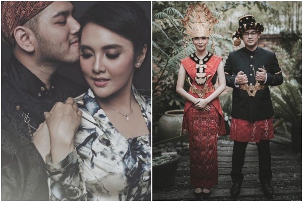 15 Foto Prewedding Sakral Dengan Pakaian Adat Indonesia