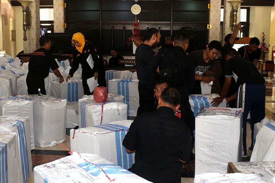 Pemkot Surabaya Berangkatkan Bantuan untuk Palu-Donggala