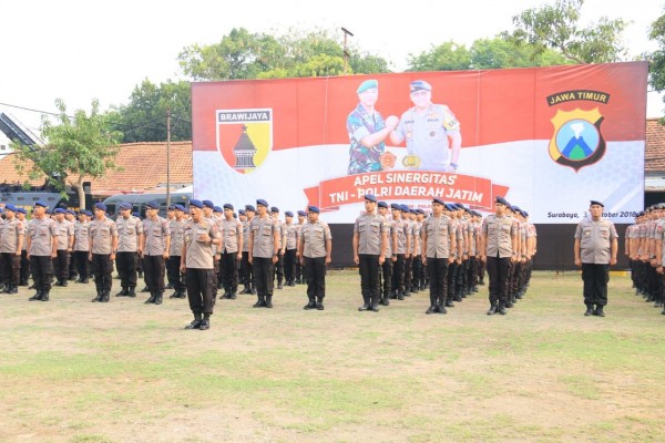Ribuan Personel Gabungan Polisi dan TNI Siap Amankan Pemilu 2019