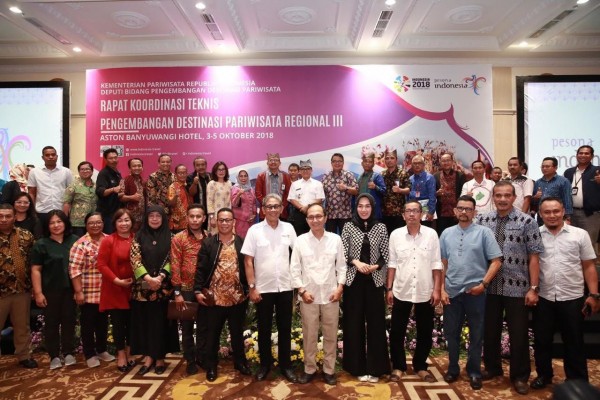 Aksi Kemenpar Kumpulkan 200 Kepada Dinas Pariwisata di Indonesia Timur
