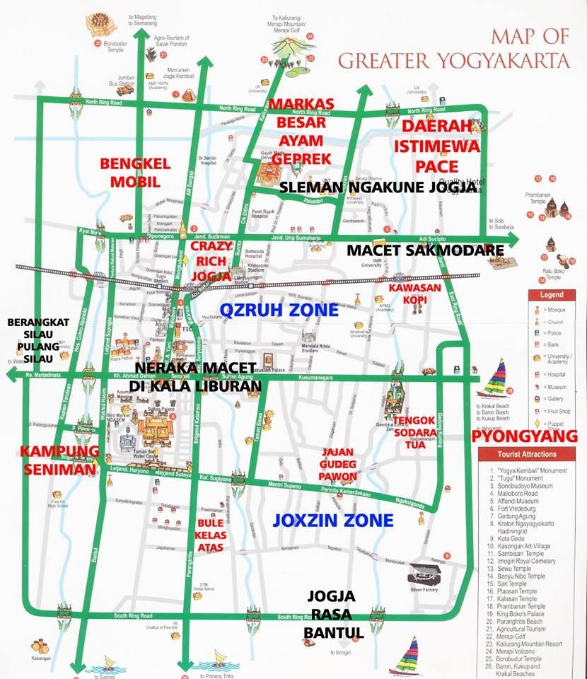 Dari Jakarta Hingga Surabaya, 11 Meme Peta Indonesia yang Bikin Ngakak