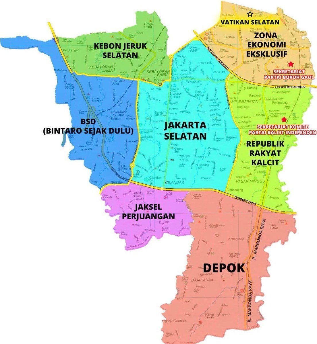 Dari Jakarta Hingga Surabaya