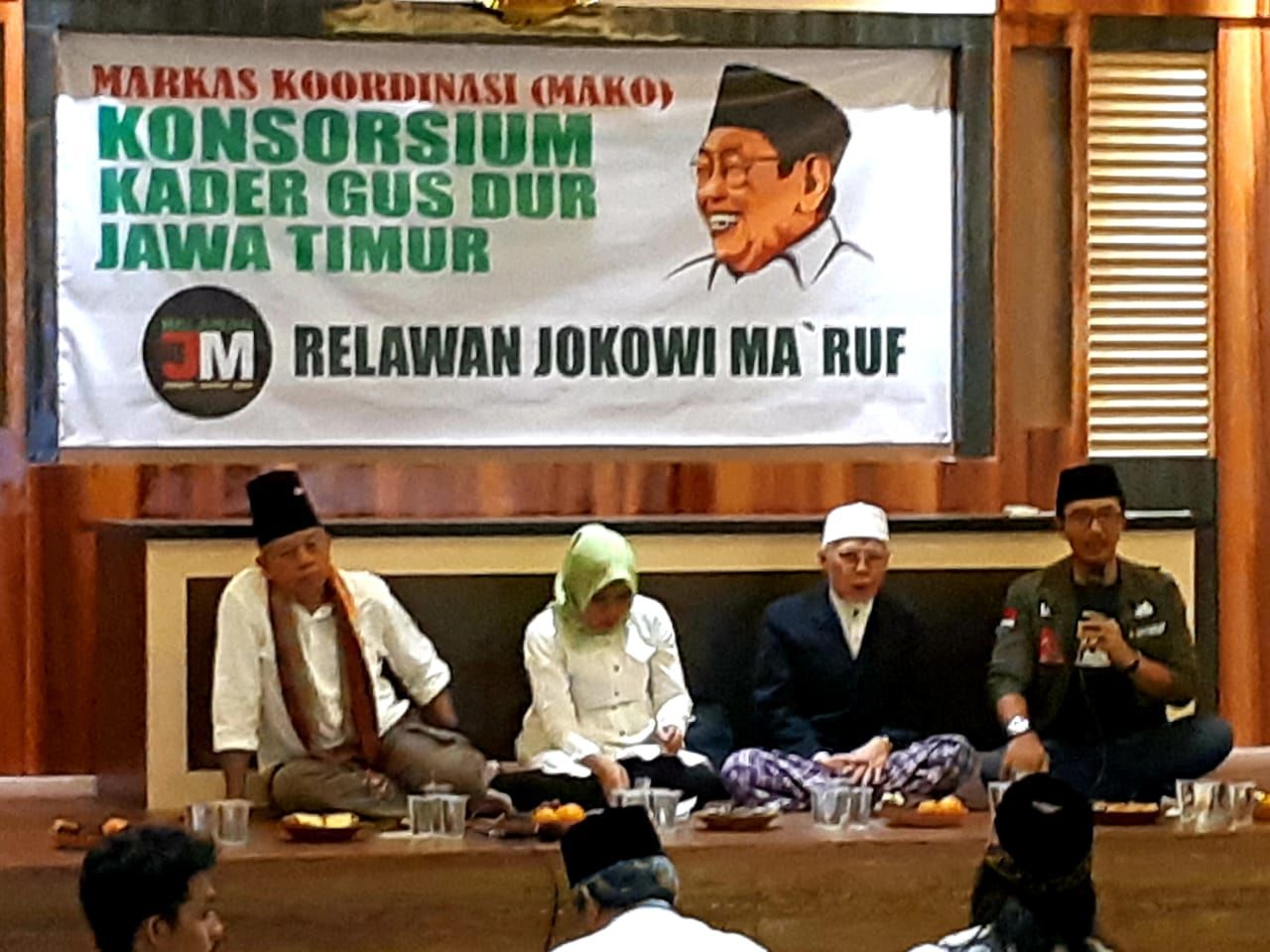 Target Jokowi-Ma’ruf Menang, Kader Gus Dur di Jatim Akan Lakukan Ini