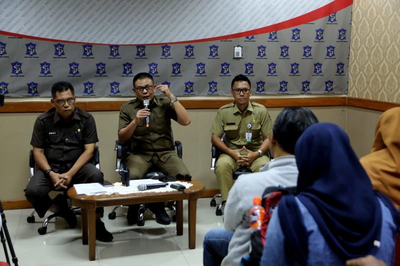 Satpol PP Surabaya Haramkan Baliho Kampanye di 40 Titik Ini