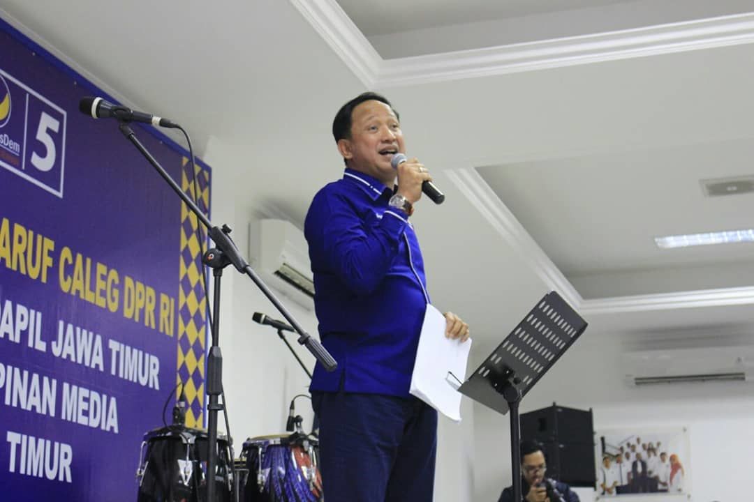 Jadi Kandidat Kuat Ketua DPW NasDem Jatim, Begini Kata Ipong