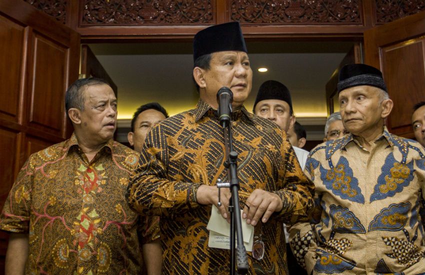 Survei Menyebut Prabowo Subianto Favorit di Ranah Minang 