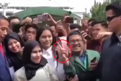 Video Paspampres Turunkan Tangan Mahasiswa Viral, Ini Penjelasannya