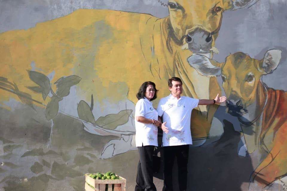 Mural di Pasar Mentigi Viral di Medsos! Hilangkan Kesan Kumuh