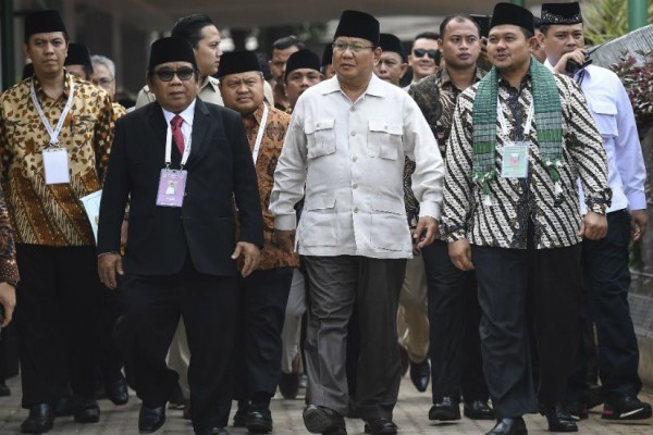 Hadiri Rakernas LDII, Prabowo: Saya Bukan Minta Dukungan