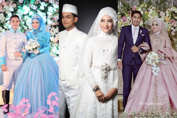 Baju Kebaya Nikah Muslim Modern