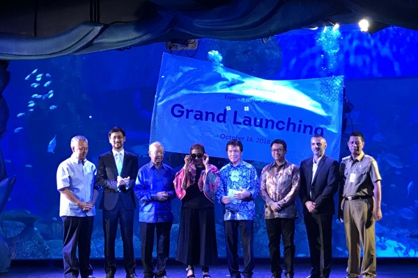 Menteri Susi Pudjiastuti Resmikan Jakarta Aquarium