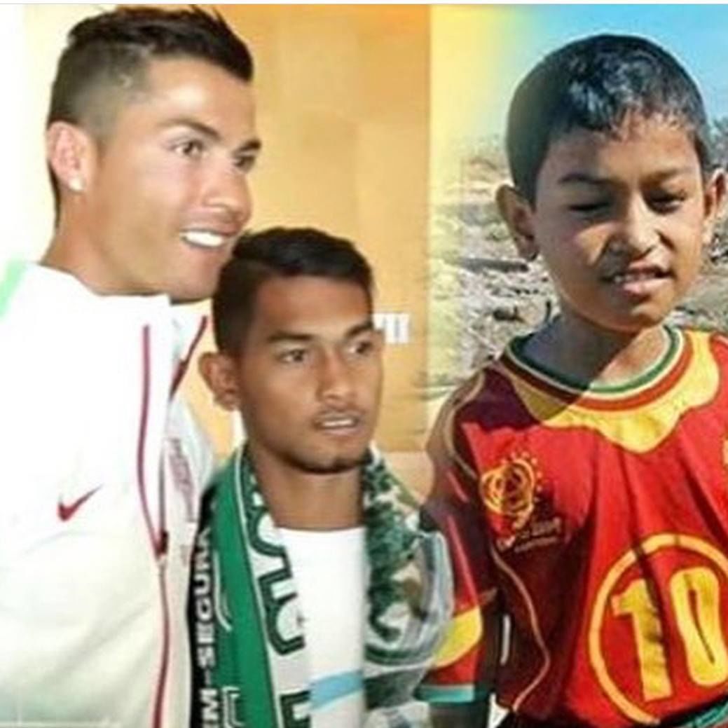 Martunis sang Anak Angkat Lamaran, Cristiano Ronaldo Belum Tahu